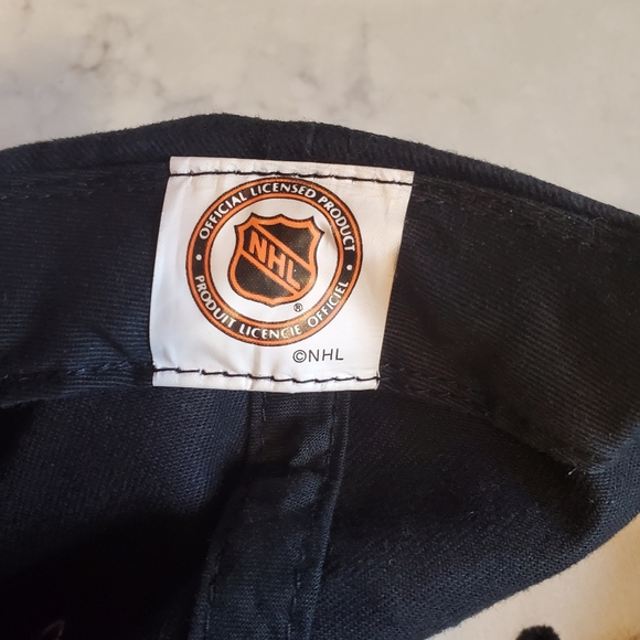 Vintage NHL Original Six Black Hat - Picture 9 of 10